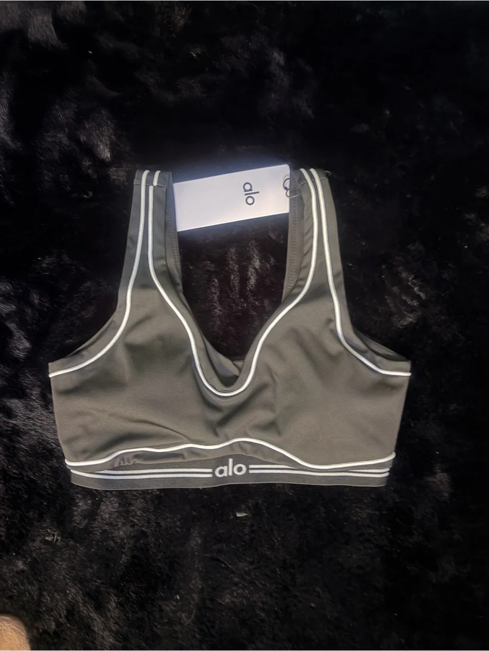 ALO set black Sports Bra and Leggings Medium size - Picture 3 of 4